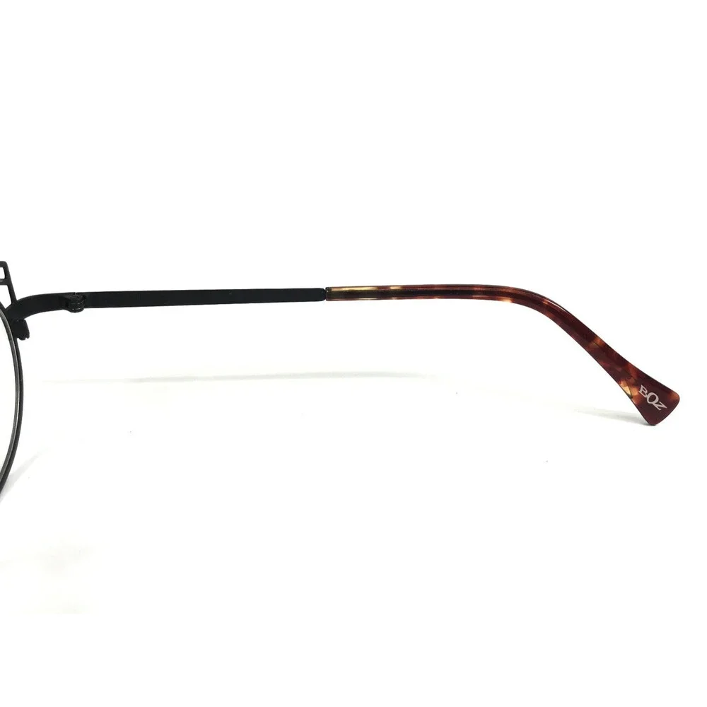 BOZ Eyeglasses Frames DONA 0055 Shiny Black Shiny Gold Cat Eye 50-16-140